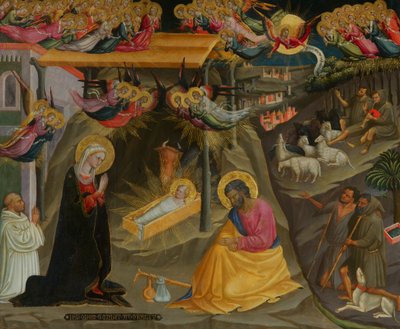 Nativity by Bicci di Lorenzo